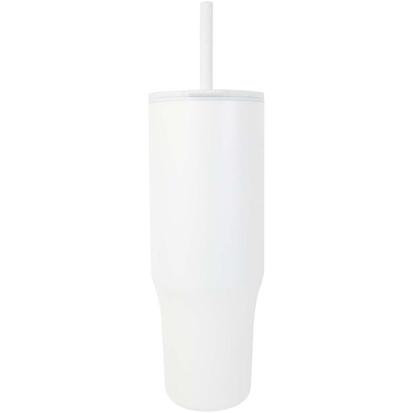 Vaso con aislamiento de 900 ml con certificado RCS y pajita de silicona "Brady" - Imagen 4