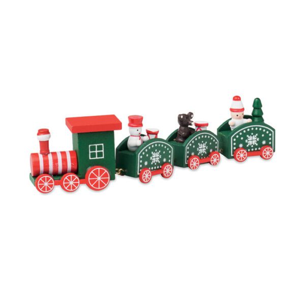 Tren de Navidad de madera JUNA - Imagen 2