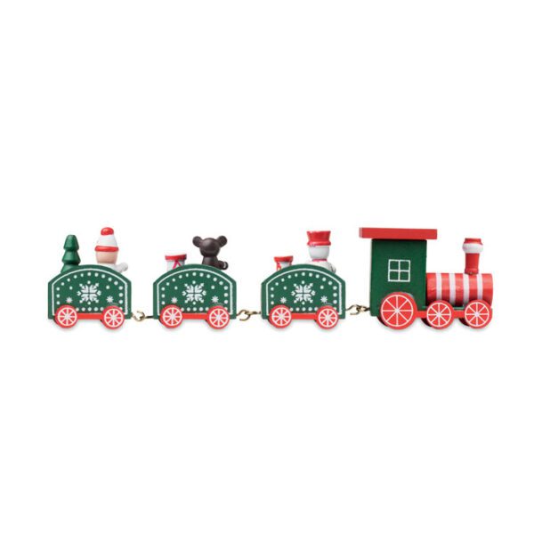 Tren de Navidad de madera JUNA - Imagen 3