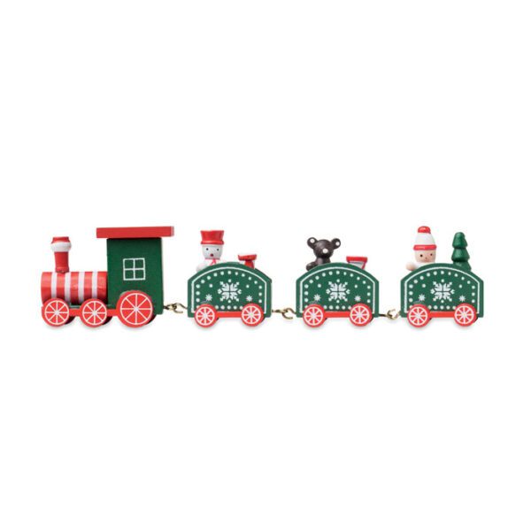 Tren de Navidad de madera JUNA - Imagen 4