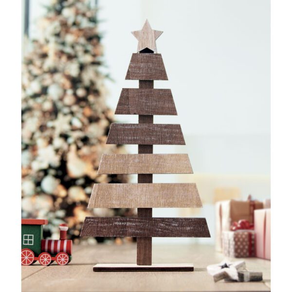 Árbol de Navidad de madera PUINEN - Imagen 6