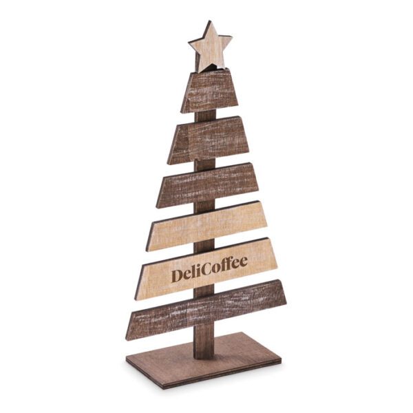 Árbol de Navidad de madera PUINEN - Imagen 5