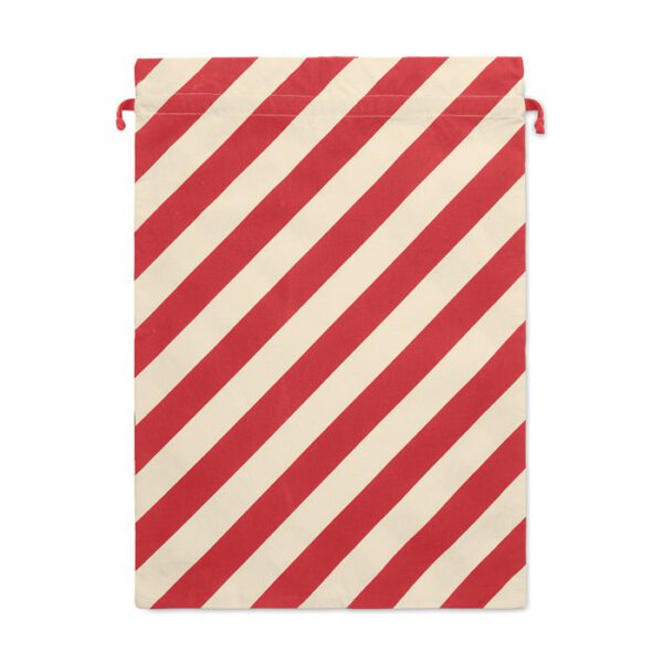 Bolsa grande algodón Papá Noel LAUKKU - Imagen 3