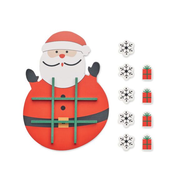 Tres en raya navideño madera HOHOTOE - Imagen 7