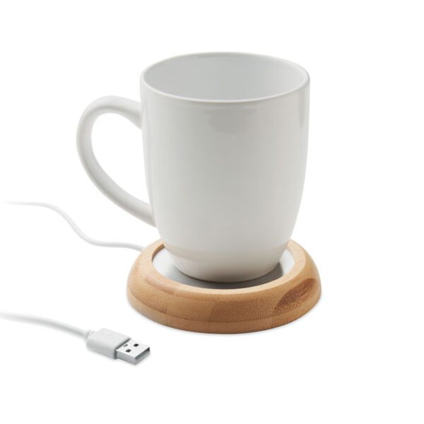 Taza de bambú con USB MUGLET - Imagen 3