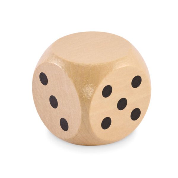 Dados madera Schima 5cm diam. DADO - Imagen 2