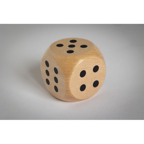 Dados madera Schima 5cm diam. DADO - Imagen 5