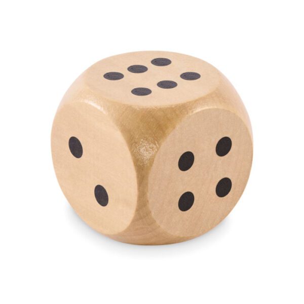 Dados madera Schima 5cm diam. DADO - Imagen 6