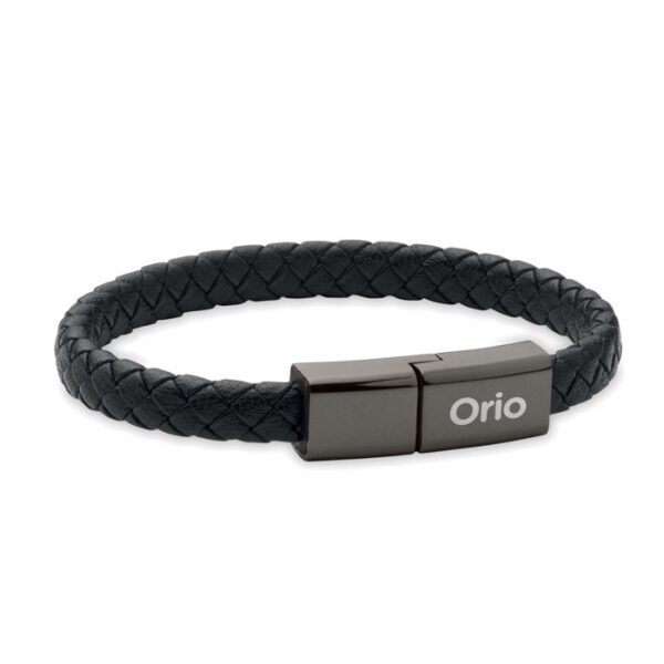 Pulsera cable trenzado tipo-C FAULETI CHARGE - Imagen 5
