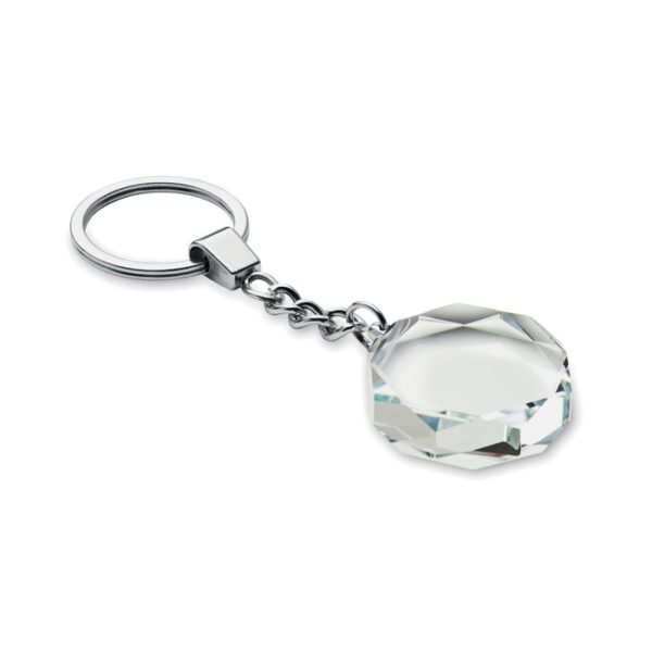 Llavero redondo de cristal ROUNDWARD - Imagen 3