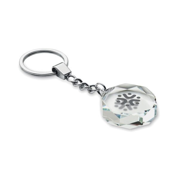 Llavero redondo de cristal ROUNDWARD - Imagen 6