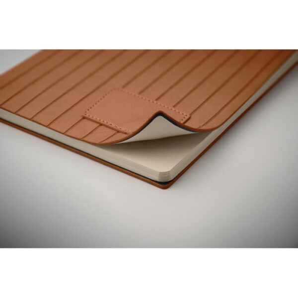 Cuaderno A5 en PU ahumado TINTRAY - Imagen 8