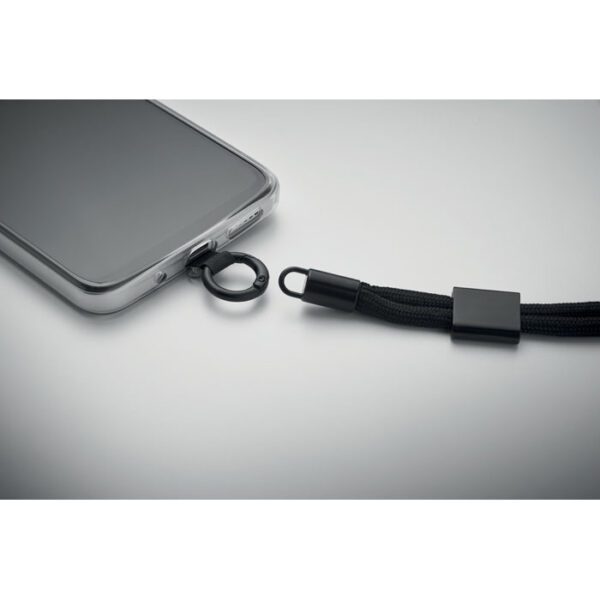 Cordón de teléfono RPET NONETTE WRIST - Imagen 5
