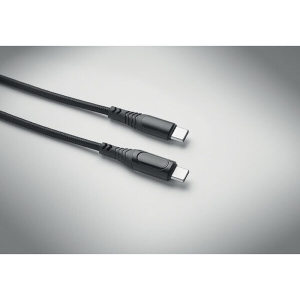 Cable de carga de 100 W tipo C TYPSO - Imagen 4