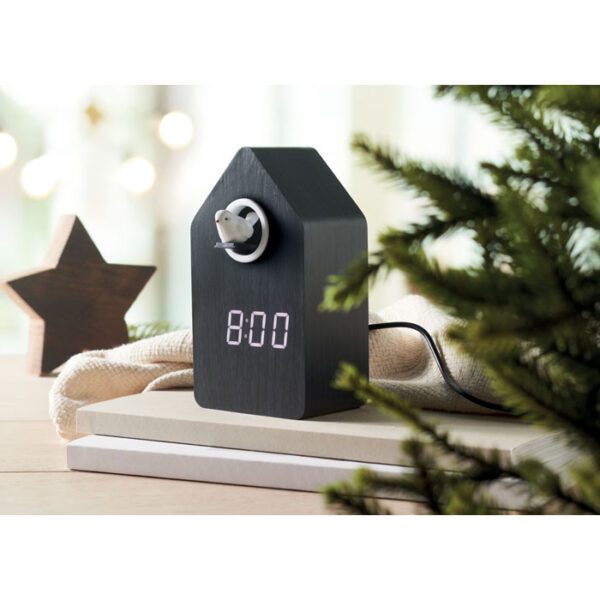 Reloj despertador de MDF CUCKOO BIRD - Imagen 3