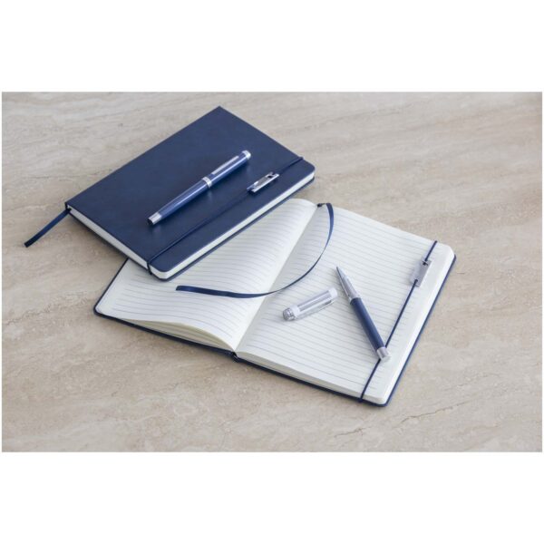 Set de libreta de tapa dura A5 y rollerball "Legato Elegance" - Imagen 9