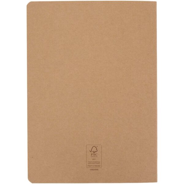 Libreta kraft A5 con páginas rayadas "Slyk" - Imagen 5