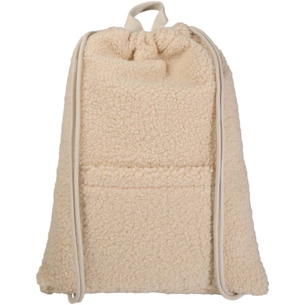 Mochila de cuerdas de 9 L de sherpa reciclado con certificado GRS "Bear" - Imagen 4