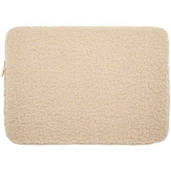 Funda para portátil de 13" y 2 L de sherpa reciclado con certificado GRS "Bear" - Imagen 4