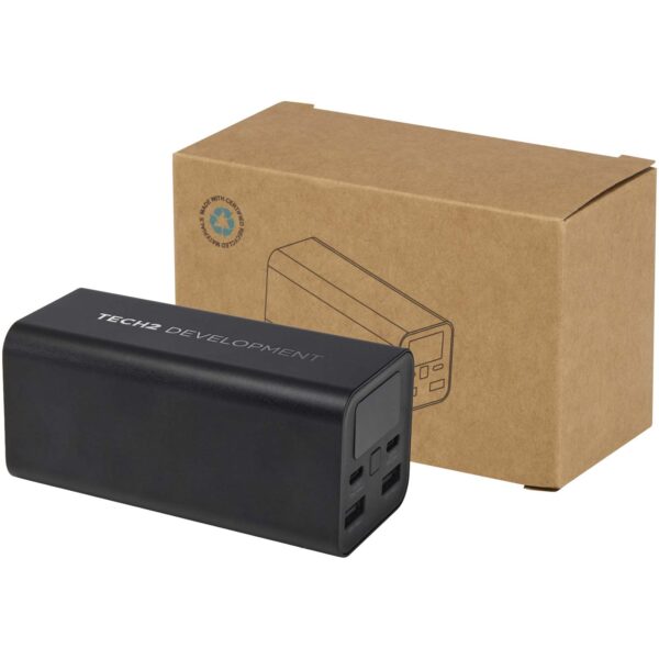 Batería externa para portátil de aluminio reciclado de 20 000 mAh y 70 W "Acamar" - Imagen 3