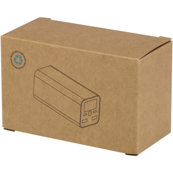 Batería externa para portátil de aluminio reciclado de 20 000 mAh y 70 W "Acamar" - Imagen 4