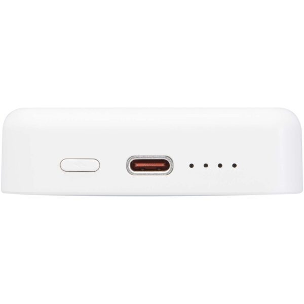 Batería externa inalámbrica magnética de 10 000 mAh y 15 W con PD de 20 W fabricada con plástico reciclado "Acrab" - Imagen 9