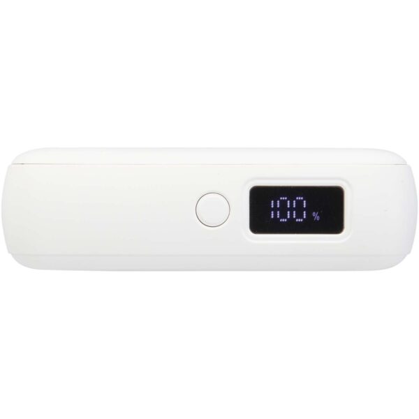 Batería externa para tableta de 10 000 mAh y 35 W con cable tipo C integrado y fabricada con plástico reciclado "Acrux" - Imagen 8