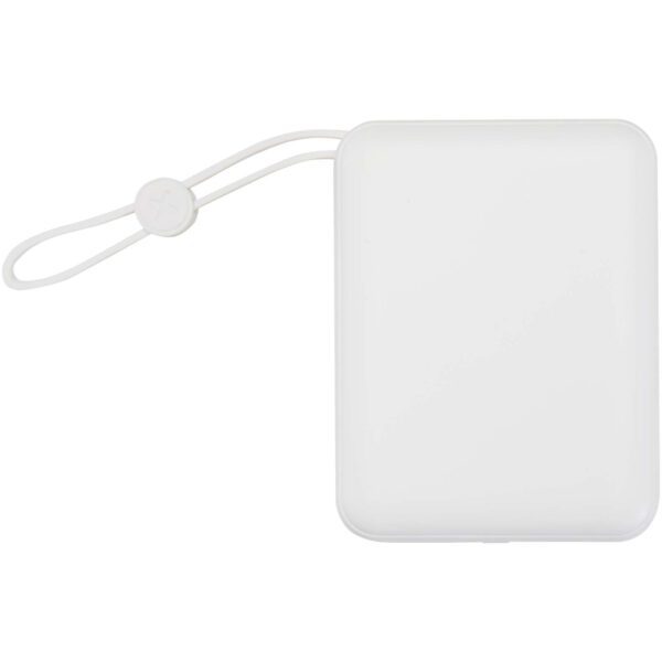 Batería externa para tableta de 10 000 mAh y 35 W con cable tipo C integrado y fabricada con plástico reciclado "Acrux" - Imagen 4