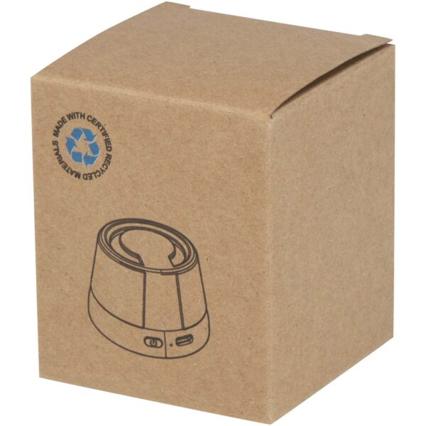 Altavoz inalámbrico magnético de plástico reciclado de 3 W "Horna" - Imagen 3