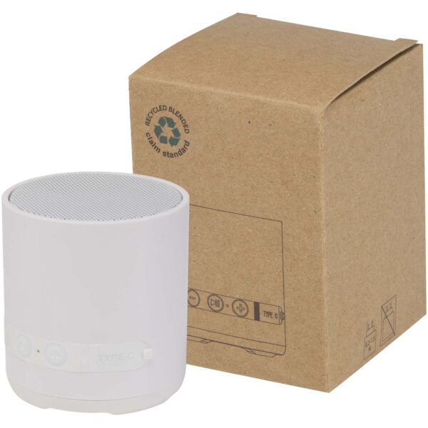 Altavoz inalámbrico de plástico reciclado de 3 W "Hunor" - Imagen 2