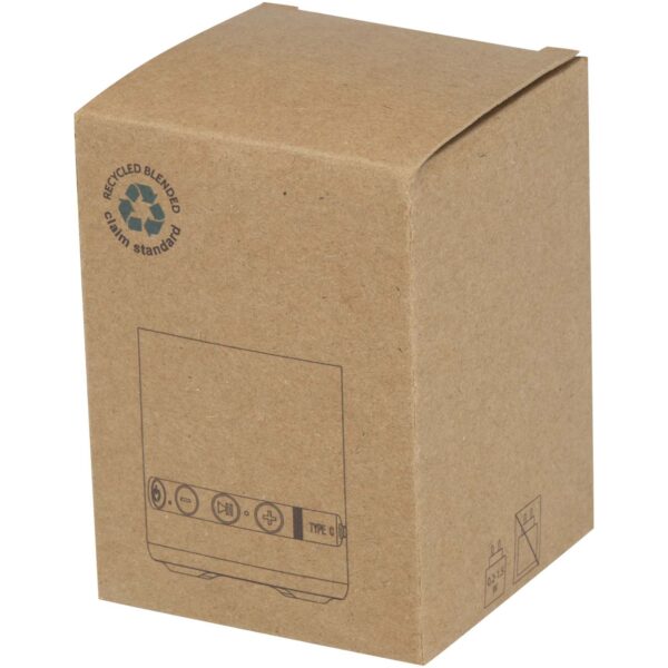Altavoz inalámbrico de plástico reciclado de 3 W "Hunor" - Imagen 4