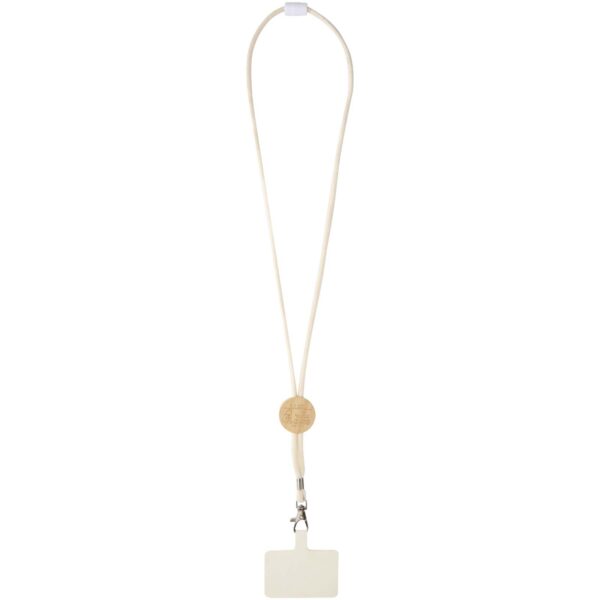 Lanyard para smartphone con detalles de bambú "Adhab" - Imagen 5