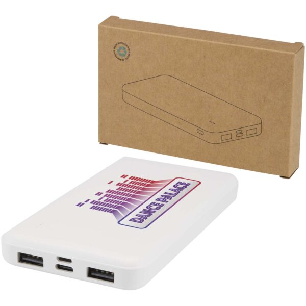 Batería externa de plástico reciclado de 10 000 mAh y 10 W "Intan" - Imagen 3