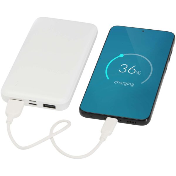 Batería externa de plástico reciclado de 10 000 mAh y 10 W "Intan" - Imagen 8