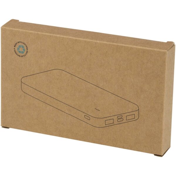 Batería externa de plástico reciclado de 10 000 mAh y 10 W "Intan" - Imagen 4