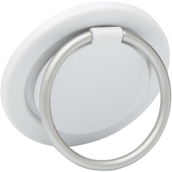 Soporte para teléfono magnético de plástico reciclado con portaanillos "Albali" - Imagen 6