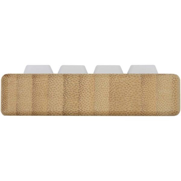 Soporte para teléfono de plástico reciclado con juguete y detalles de bambú "Algol" - Imagen 5