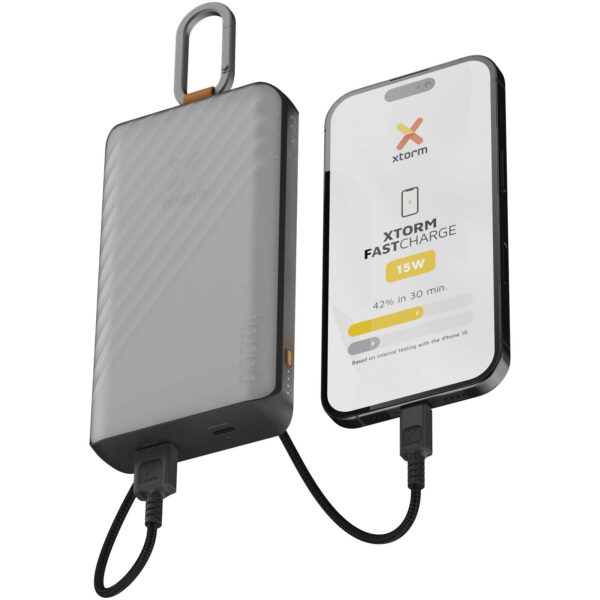 Batería externa solar de 10 000 mAh y 15 W con luz "Xtorm XG2S101 Go2" - Imagen 7