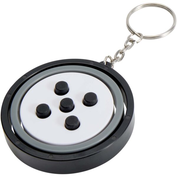 Llavero con giroscopio de plástico reciclado "Spinx"