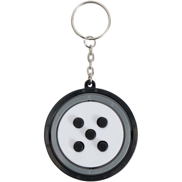Llavero con giroscopio de plástico reciclado "Spinx" - Imagen 4