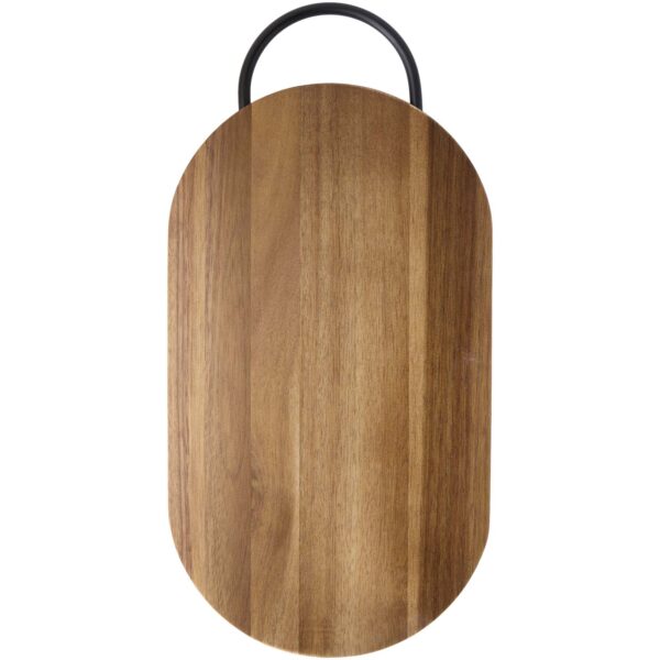 Tabla de cortar de madera de acacia con cuchillo para pan "Prestige" - Imagen 4