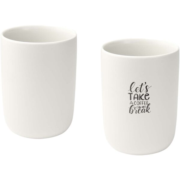 Juego de 2 tazas de cerámica de 350 ml "Male" - Imagen 3