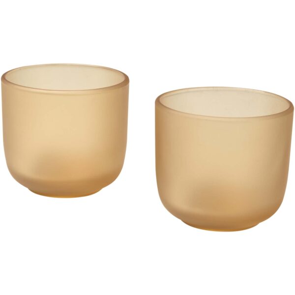 Juego de 2 vasos de cristal de 200 ml "Male"