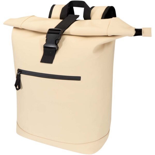 Mochila de 15" y 18 L con parte superior enrollable de material reciclado con certificado GRS "Resi Plus" - Imagen 2