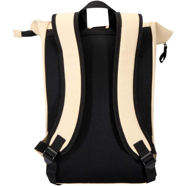Mochila de 15" y 18 L con parte superior enrollable de material reciclado con certificado GRS "Resi Plus" - Imagen 5