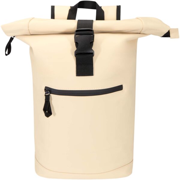 Mochila de 15" y 18 L con parte superior enrollable de material reciclado con certificado GRS "Resi Plus" - Imagen 4