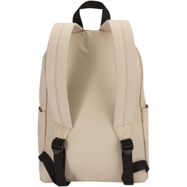 Mochila para portátil urbana de 14" y 16 L de material reciclado con certificado GRS "Byron" - Imagen 5