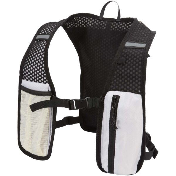 Chaleco de running de material reciclado con certificado GRS y mochila de hidratación de 5 L "Nomad" - Imagen 2