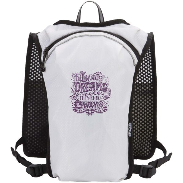 Chaleco de running de material reciclado con certificado GRS y mochila de hidratación de 5 L "Nomad" - Imagen 3