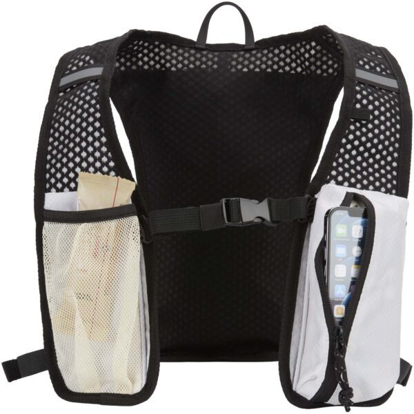 Chaleco de running de material reciclado con certificado GRS y mochila de hidratación de 5 L "Nomad" - Imagen 6